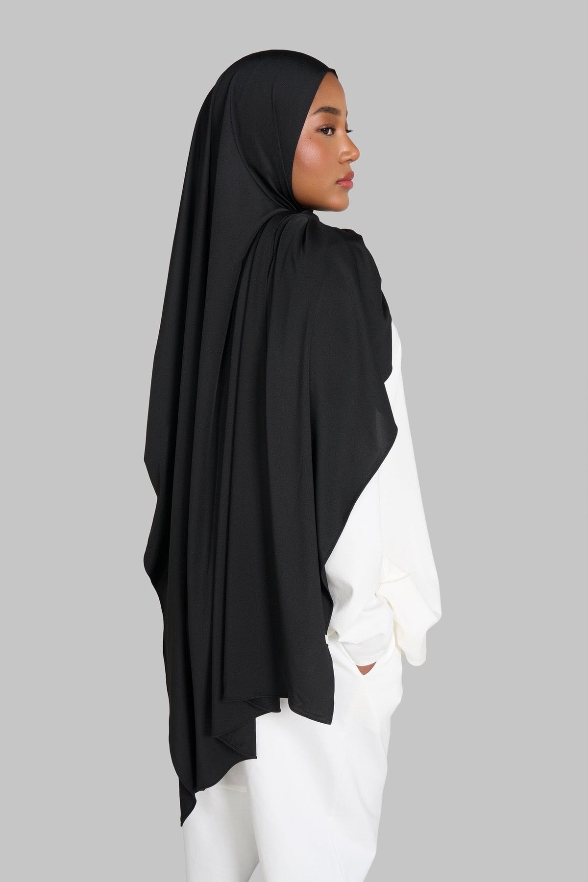 HIJAB JERSEY PREMIUM SOFT [NOIR]