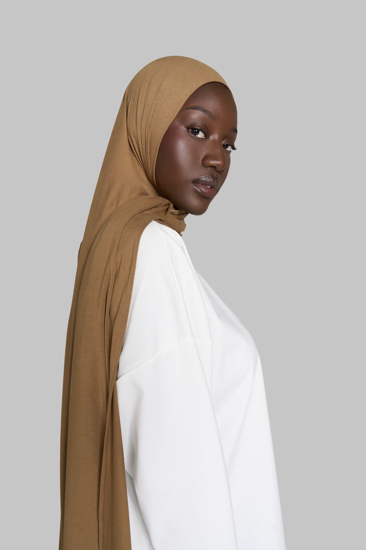 HIJAB JERSEY BAMBOU [OLIVE]