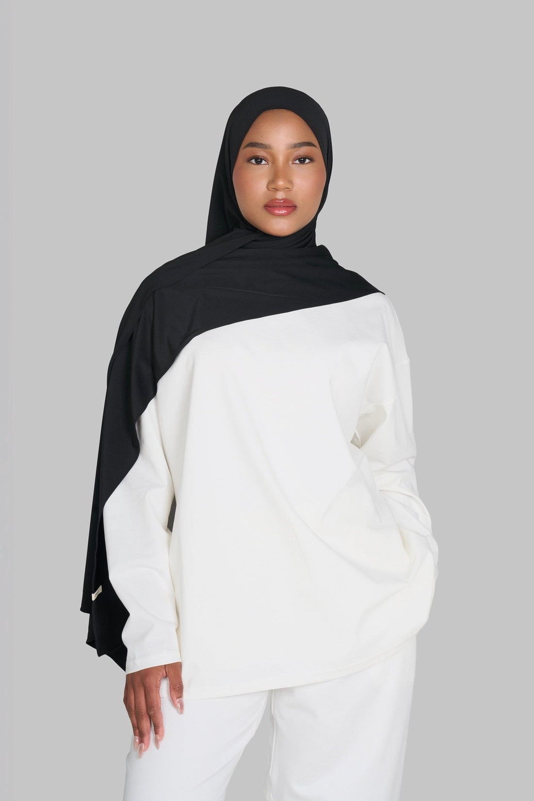 HIJAB JERSEY PREMIUM SOFT [NOIR]