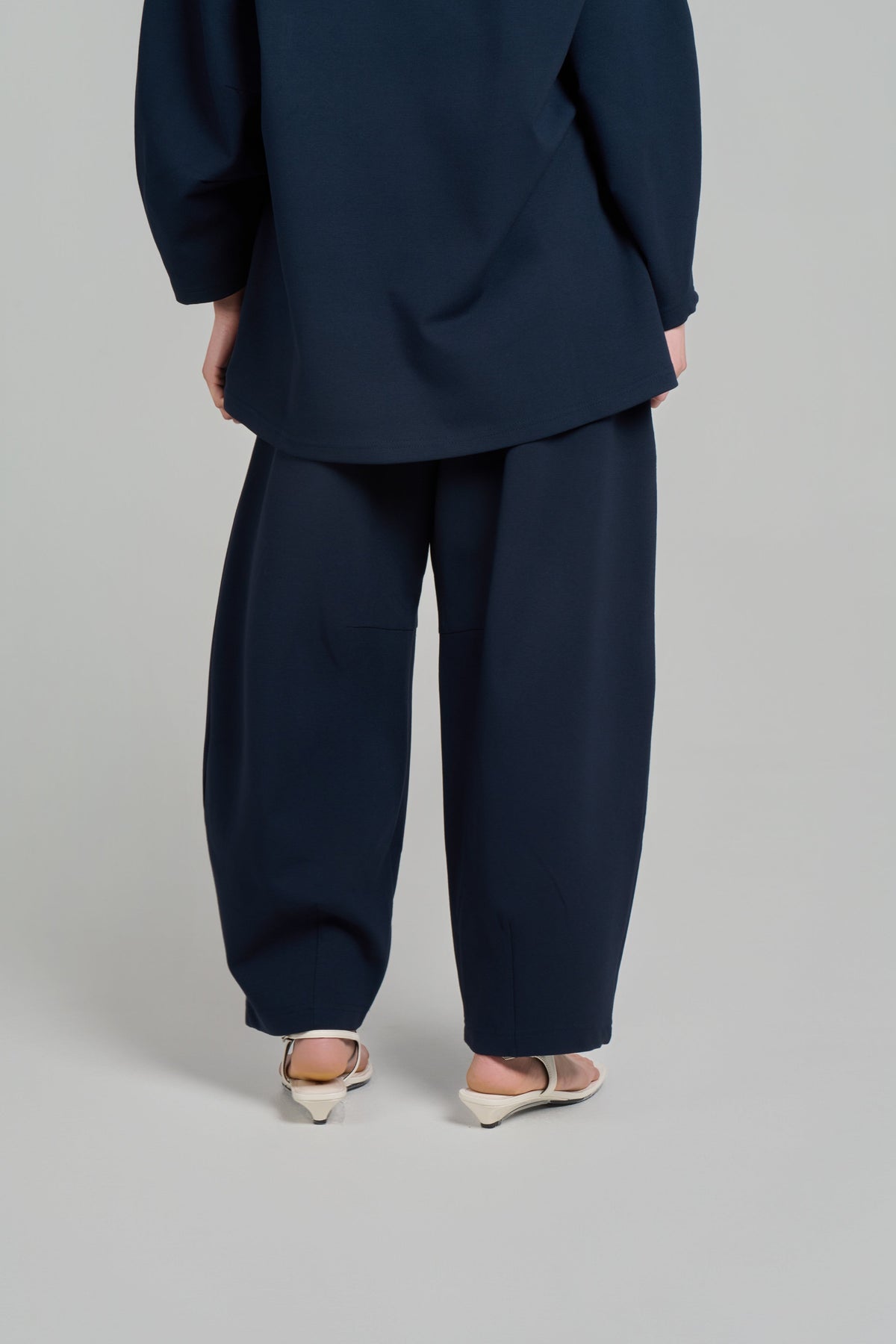 PANTALON BARREL [Navy]
