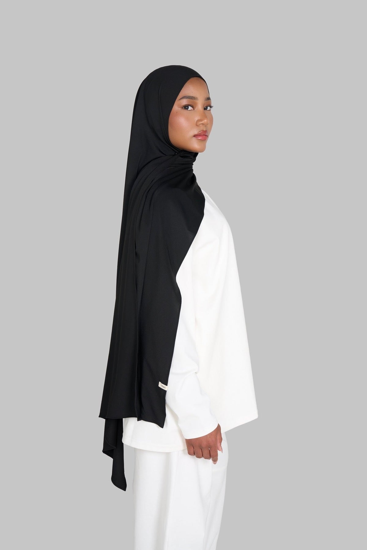 HIJAB JERSEY PREMIUM SOFT [NOIR]