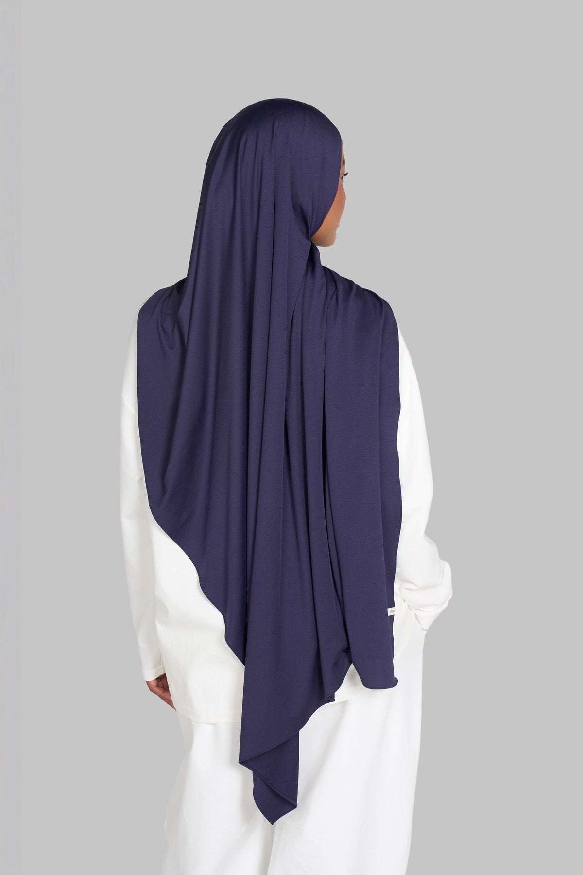 HIJAB JERSEY PREMIUM SOFT [BLUEBERRY]