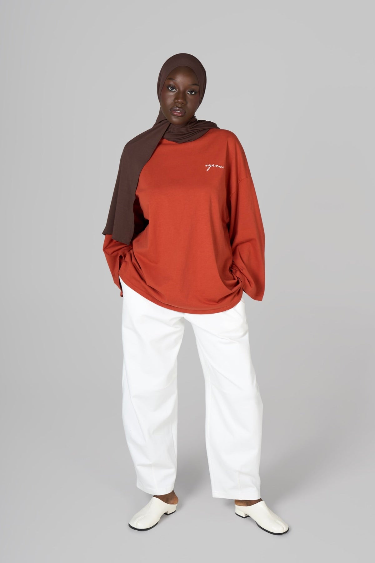 BASIC T-SHIRT [TERRACOTA]