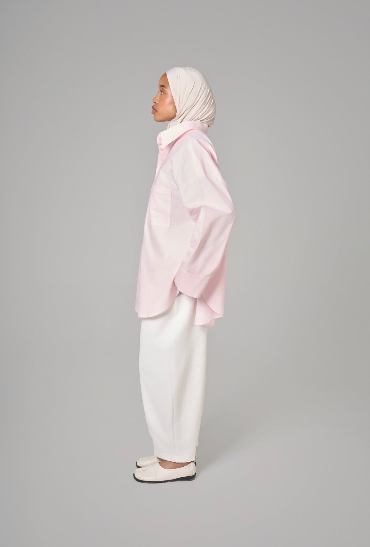 CHEMISE OVER [Baby pink]