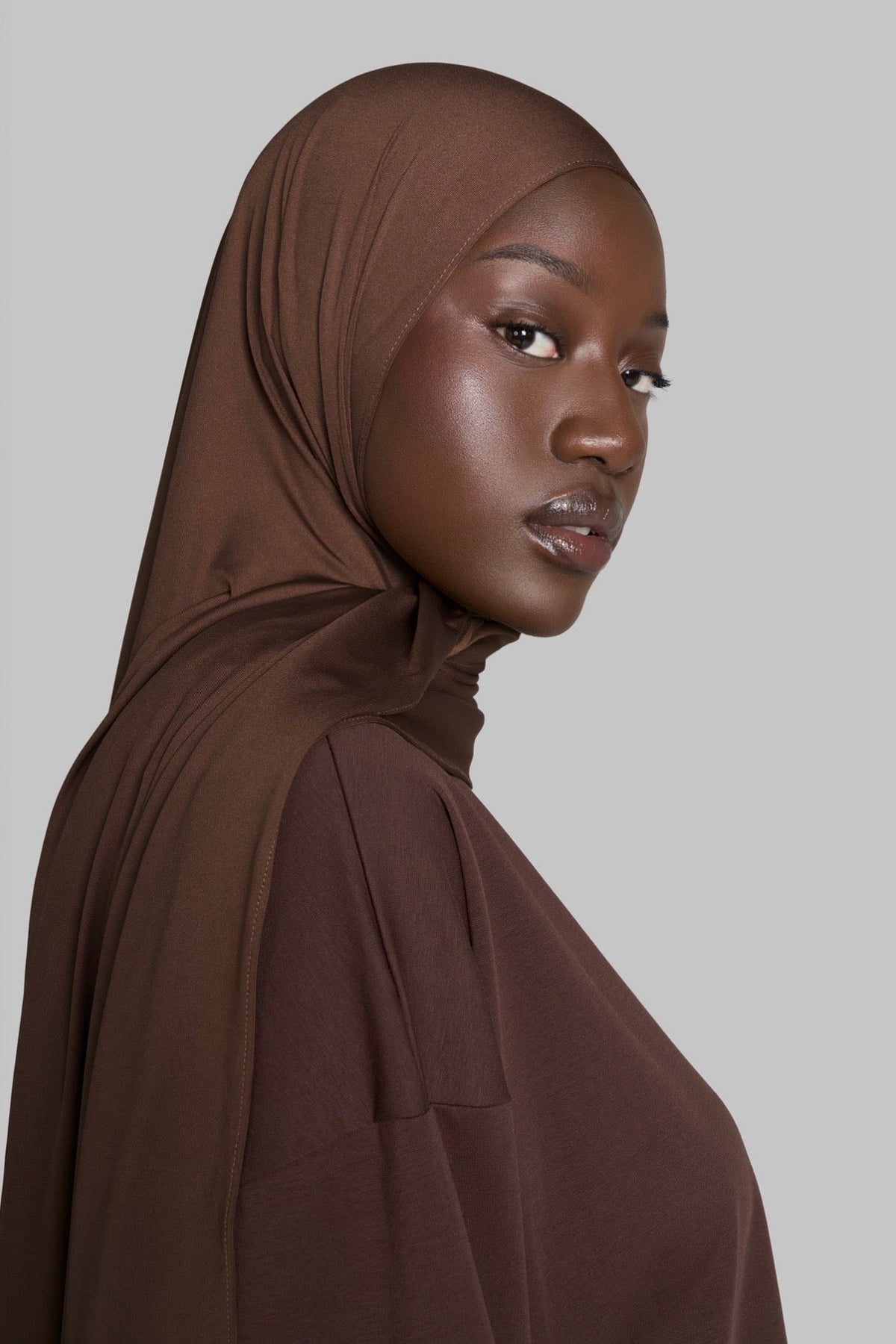 HIJAB JERSEY PREMIUM SOFT [MOCHA]