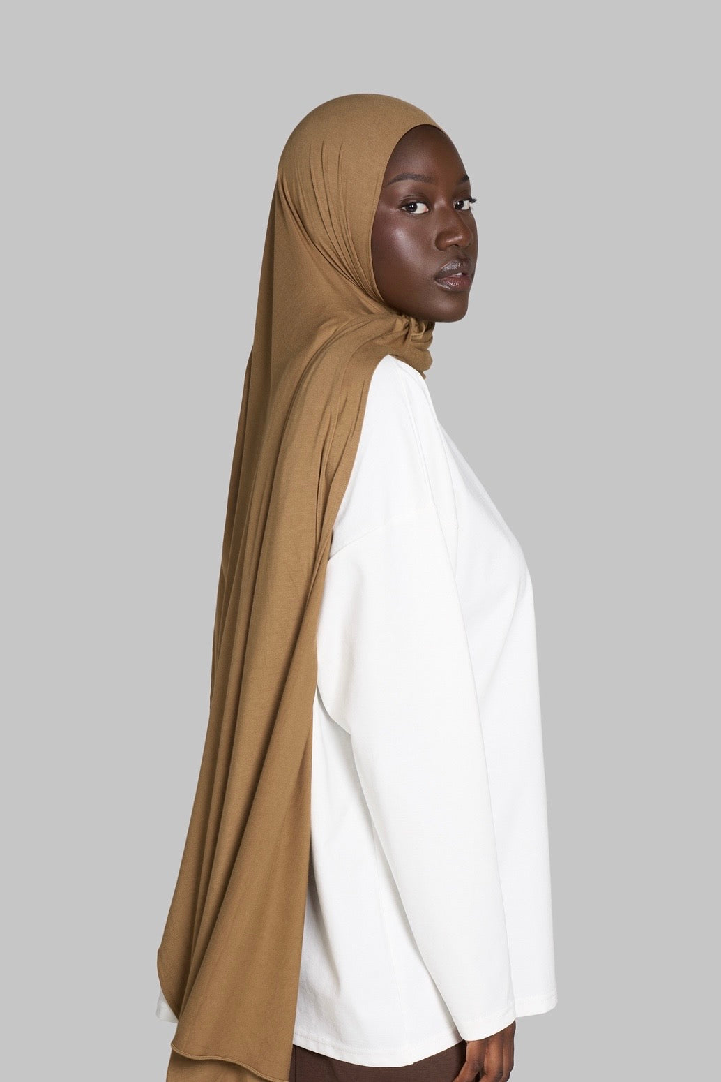 HIJAB JERSEY BAMBOU [OLIVE]