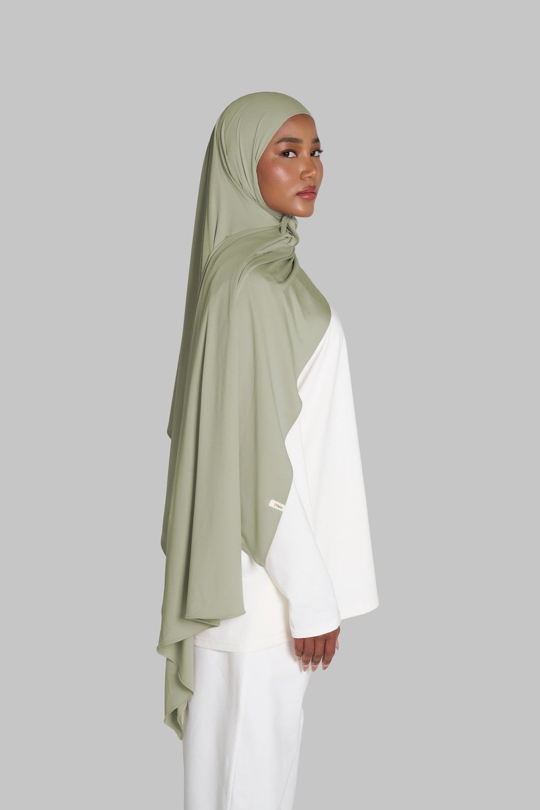 HIJAB JERSEY PREMIUM SOFT [SAUGE]