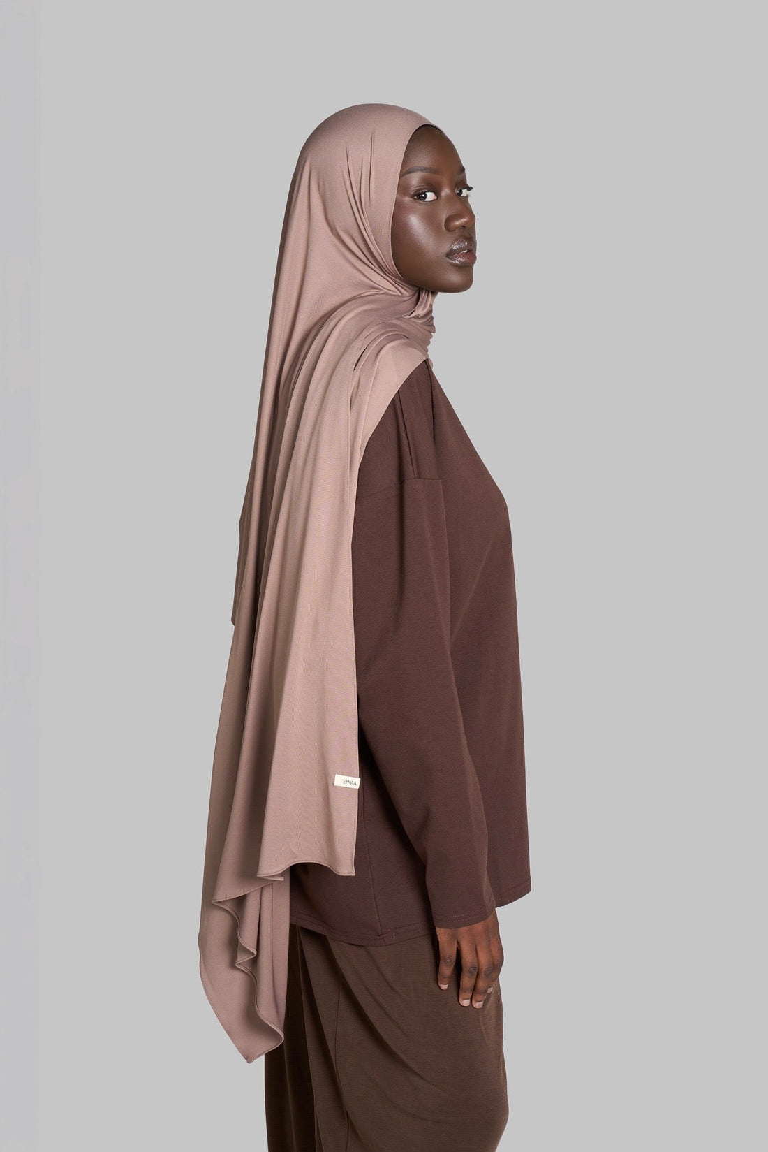 HIJAB JERSEY PREMIUM SOFT [TAUPE]