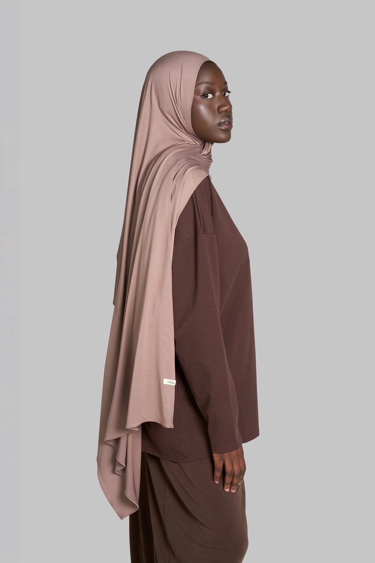 HIJAB JERSEY PREMIUM SOFT [TAUPE]