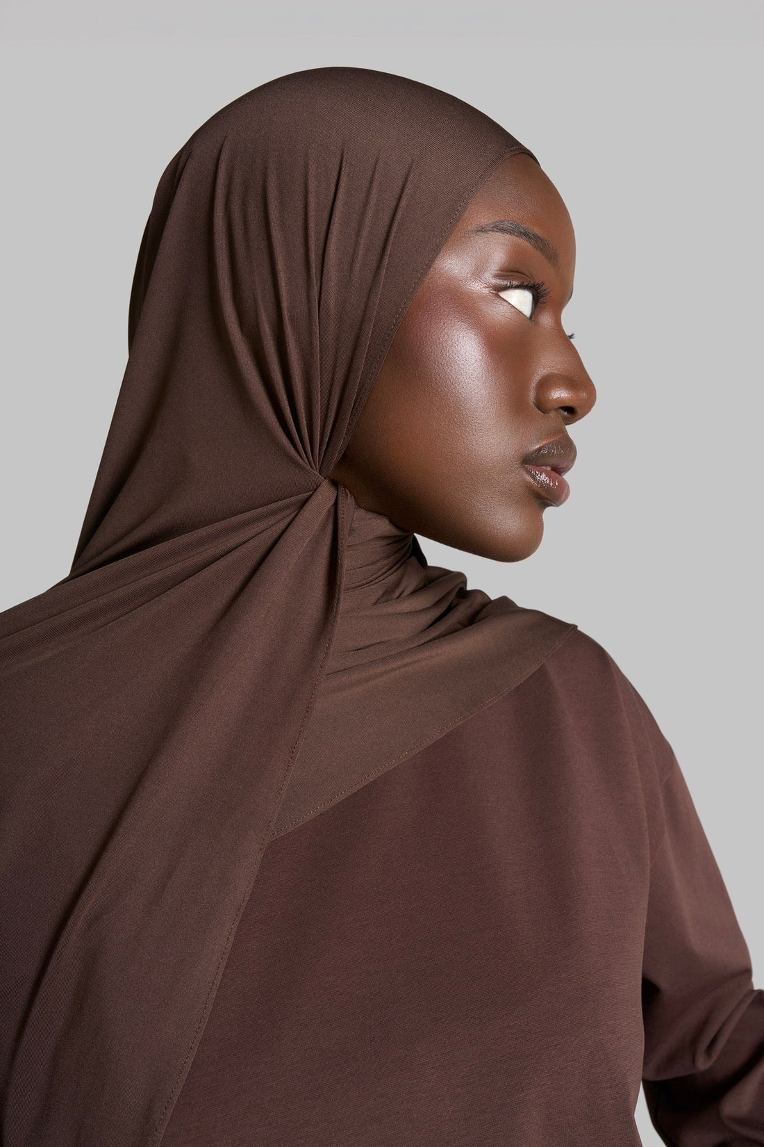 HIJAB JERSEY PREMIUM SOFT [BROWNIE]