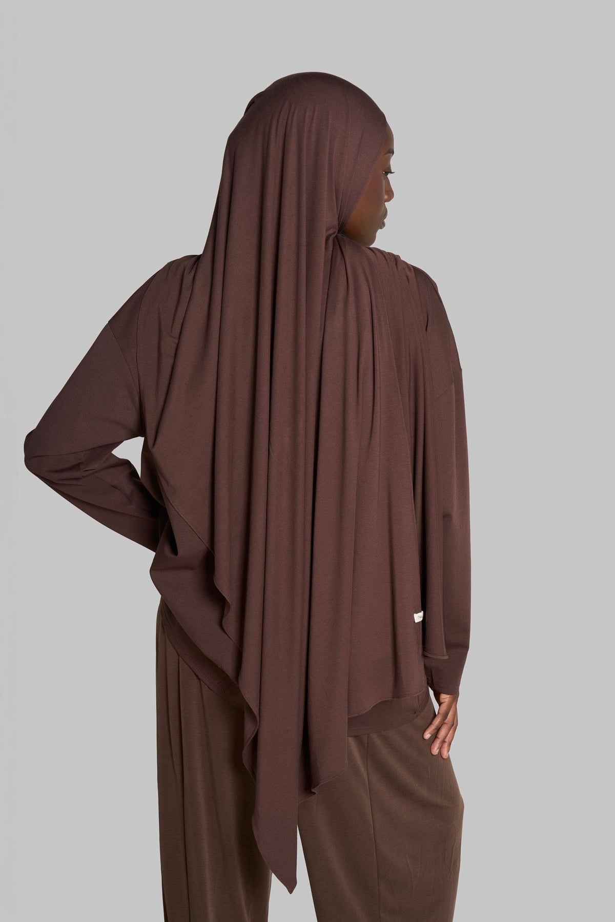 HIJAB JERSEY PREMIUM SOFT [BROWNIE]