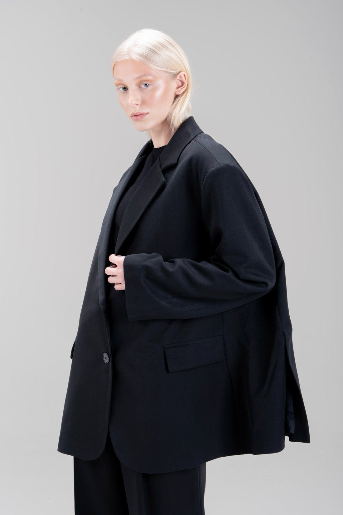 BLAZER LOOSE [NOIR]