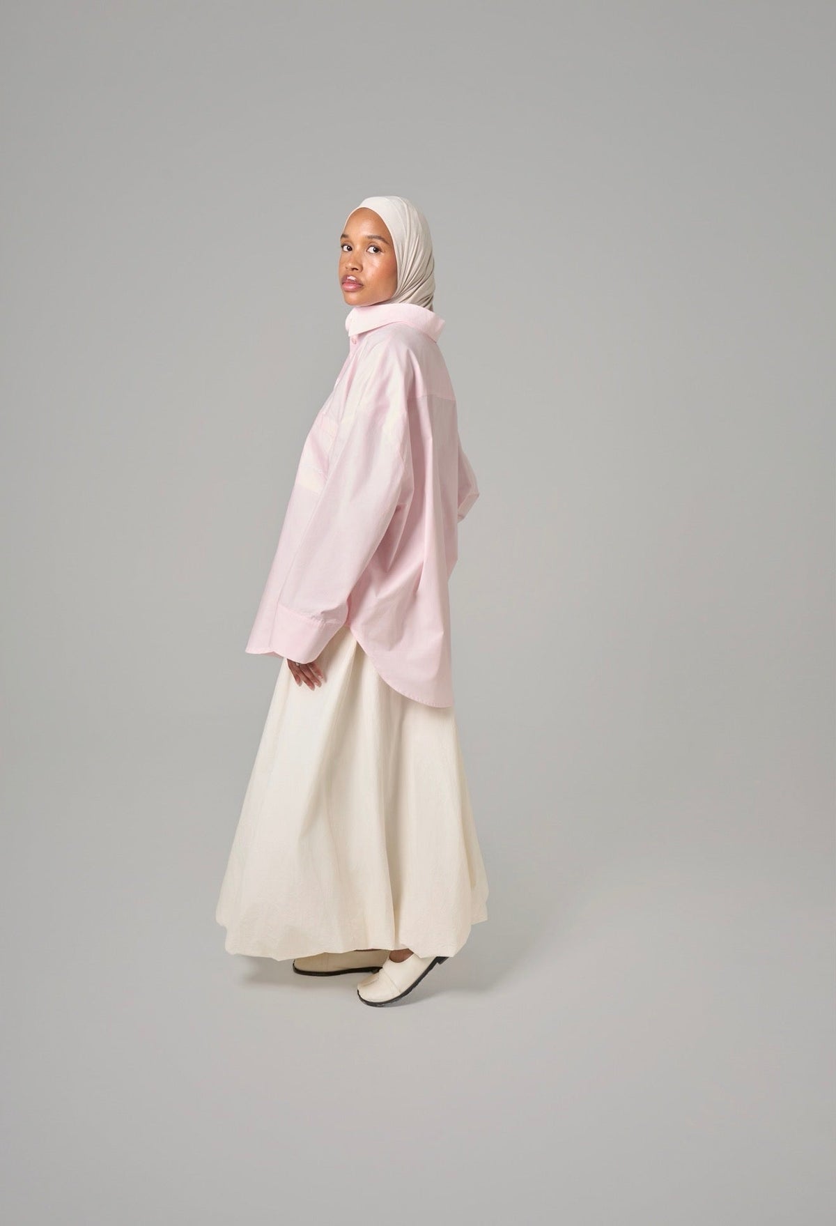 CHEMISE OVER [Baby pink]