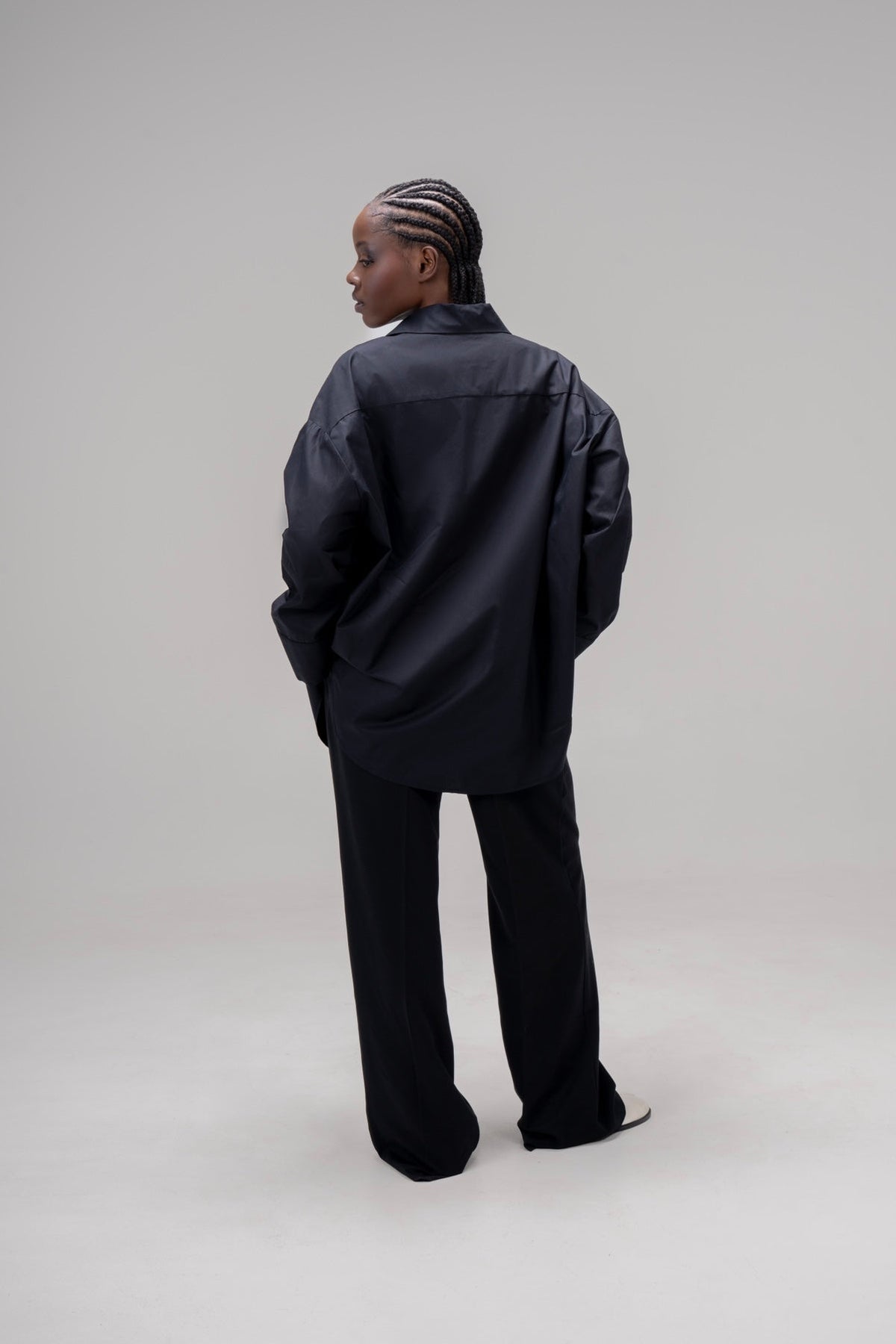 CHEMISE OVER [NOIR]