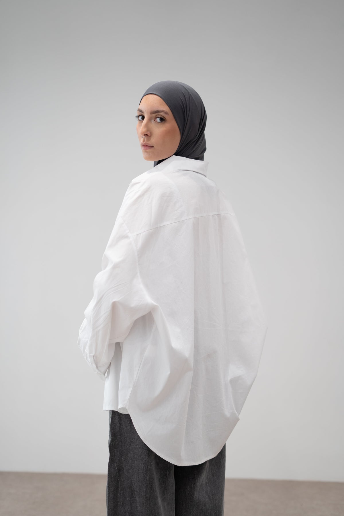 CHEMISE OVER [BLANCHE]