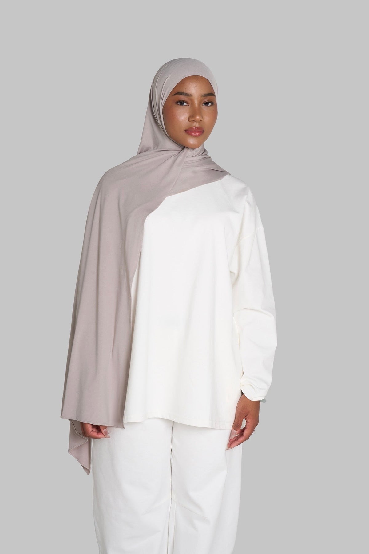 HIJAB JERSEY PREMIUM SOFT [GREGE]